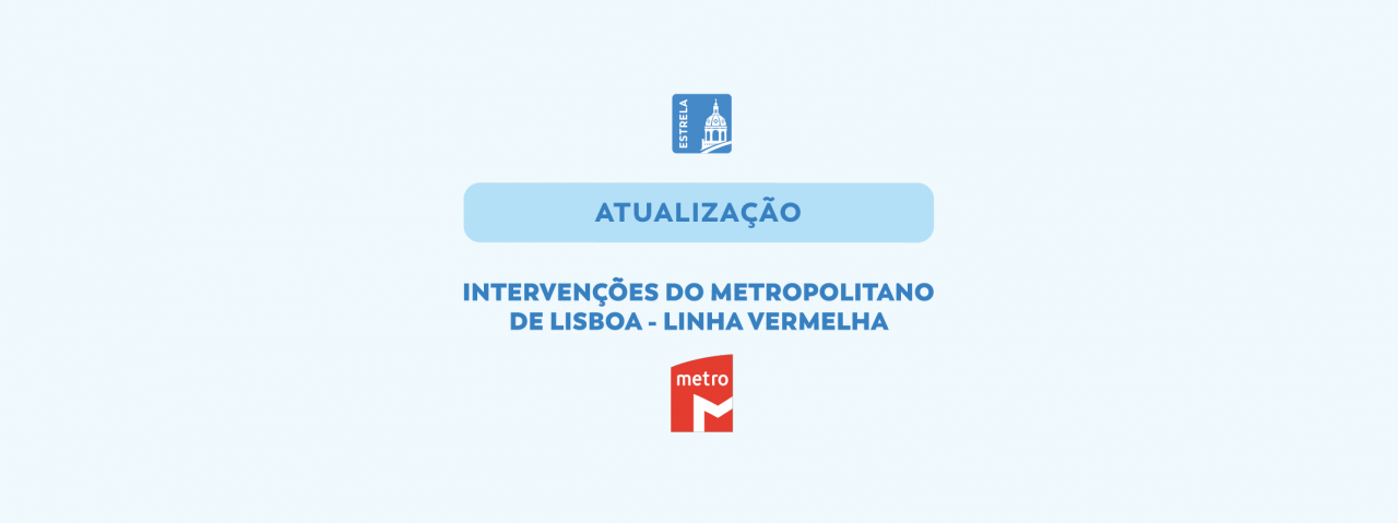 Atualização Obras do Metropolitano de Lisboa