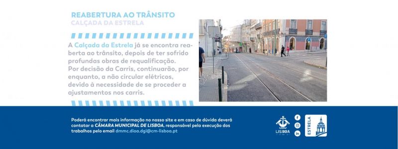 Reabertura Calçada da Estrela