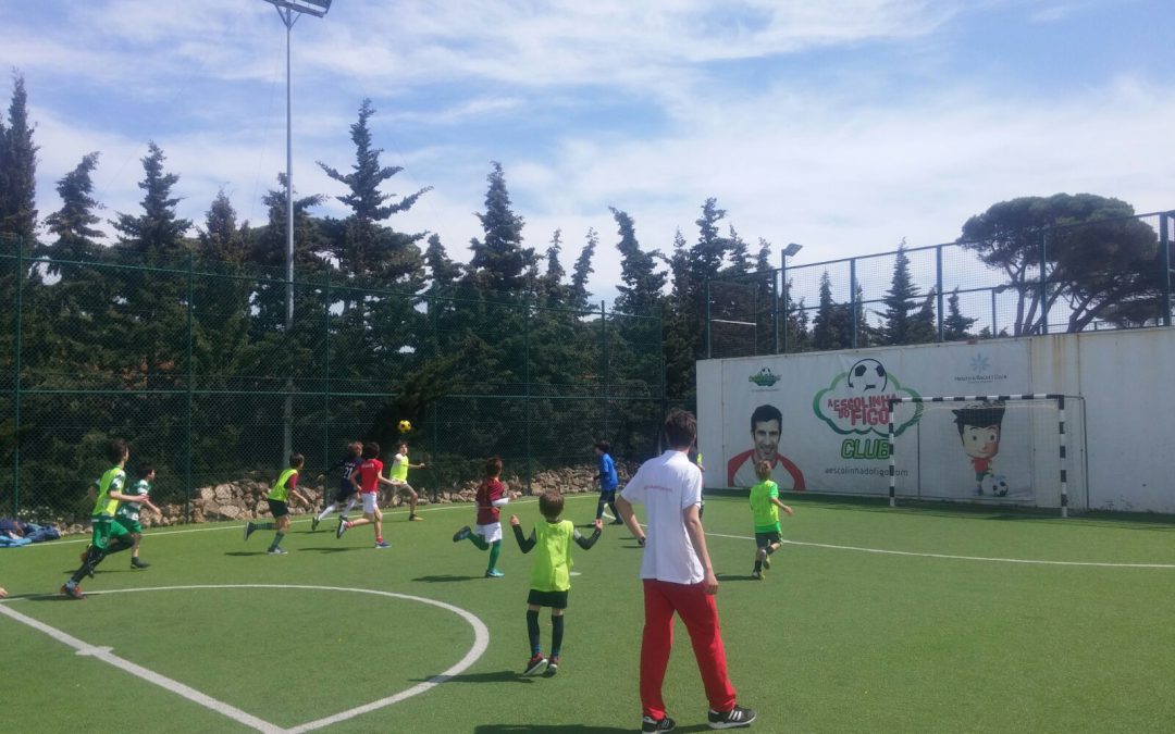 Grande entusiasmo pelo desporto-rei com a Clínica de Futebol