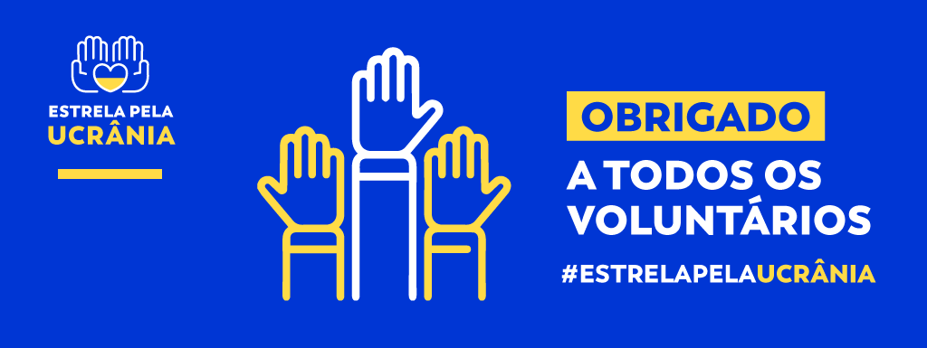 Obrigado a Todos os Voluntários