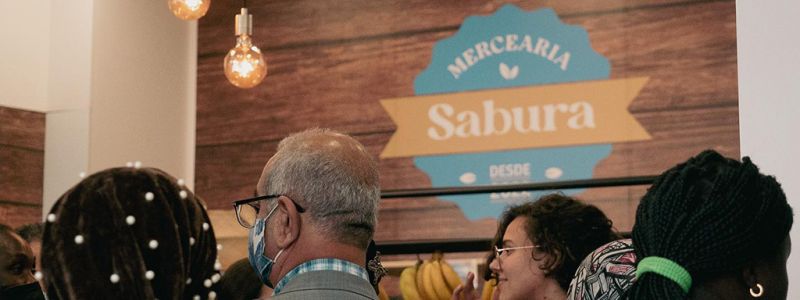 Inauguração da Mercearia Sabura